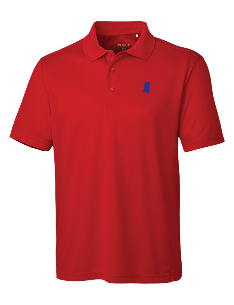 The Essential Crooked Letter Polo | Red